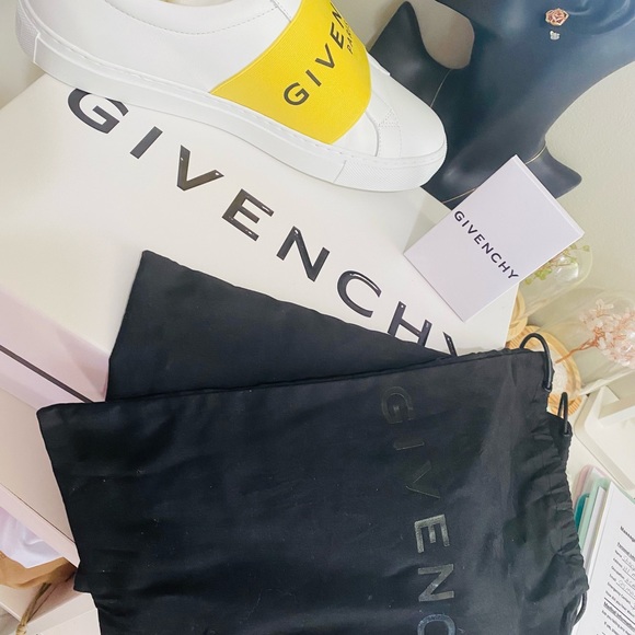 Givenchy Urban Street Sneaker White/Yellow - Picture 5 of 6